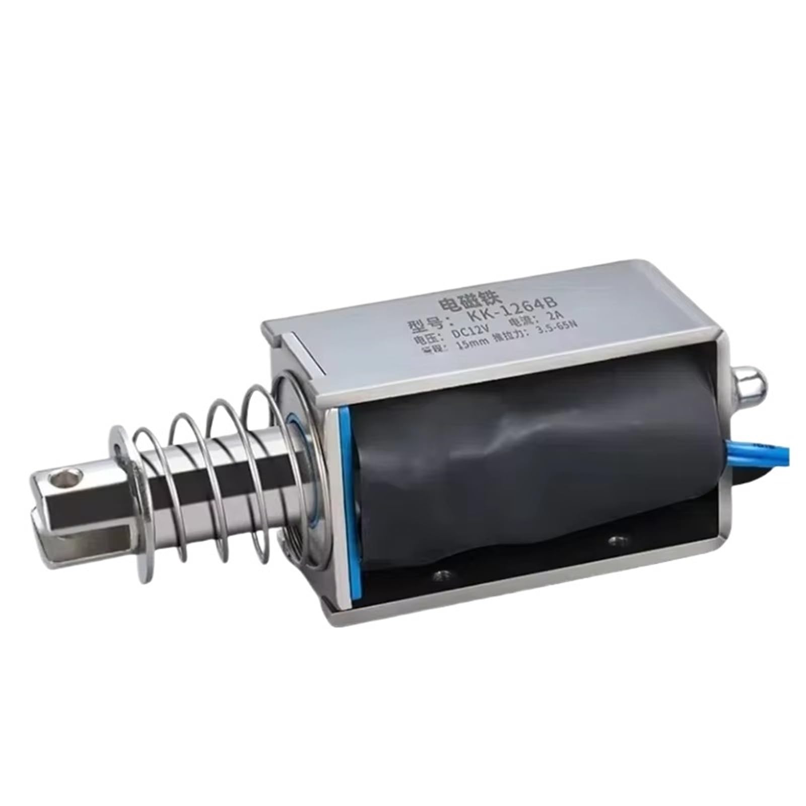 Interruttore a solenoide lineare tipo push-pull con telaio aperto, elettromagnete con telaio aperto, forza di tenuta 0,2 N - 65 N, corsa 5 mm - 15 mm, solenoide Iman(0630B 0.4-8N 10mm,24V)