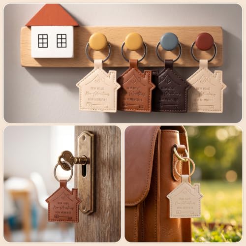 Image of Inbagi 20 Pcs New Home Keychain Bulk Welcome Gifts