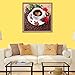 Bimkole 5D Diamond Painting Kits Coffee Cup, Full Drill Coffee Bean Rose DIY Rhinestone Embroidery Set Paint with Diamonds Art by Number Kits Cross Stitch Home Wall Craft Decoration 12X12 inch