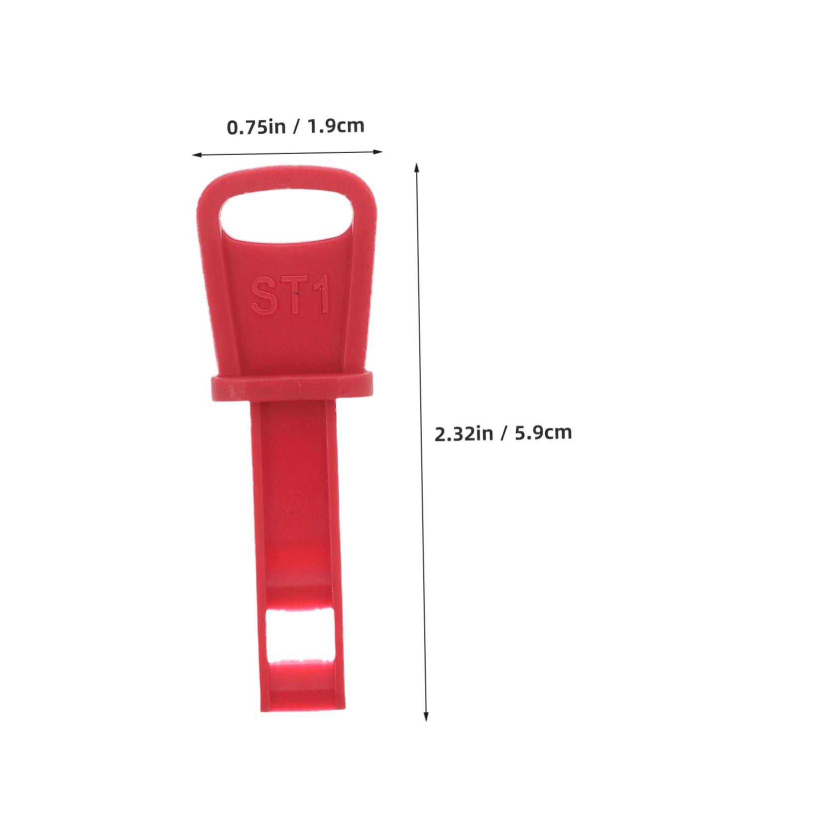 Hemoton Replaceable Keys 4pcs Set for Various Machines Lightweight and Portable Simple to Use