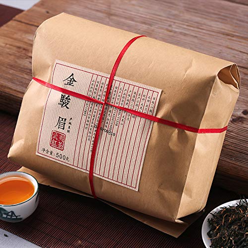 ONWILLTEA - 500g Supreme Organic Jin Jun Mei Black Tea * Jinjunmei Golden Eyebrow Wuyi Wuyishan Tongmuguan Tea Chinese Black Tea