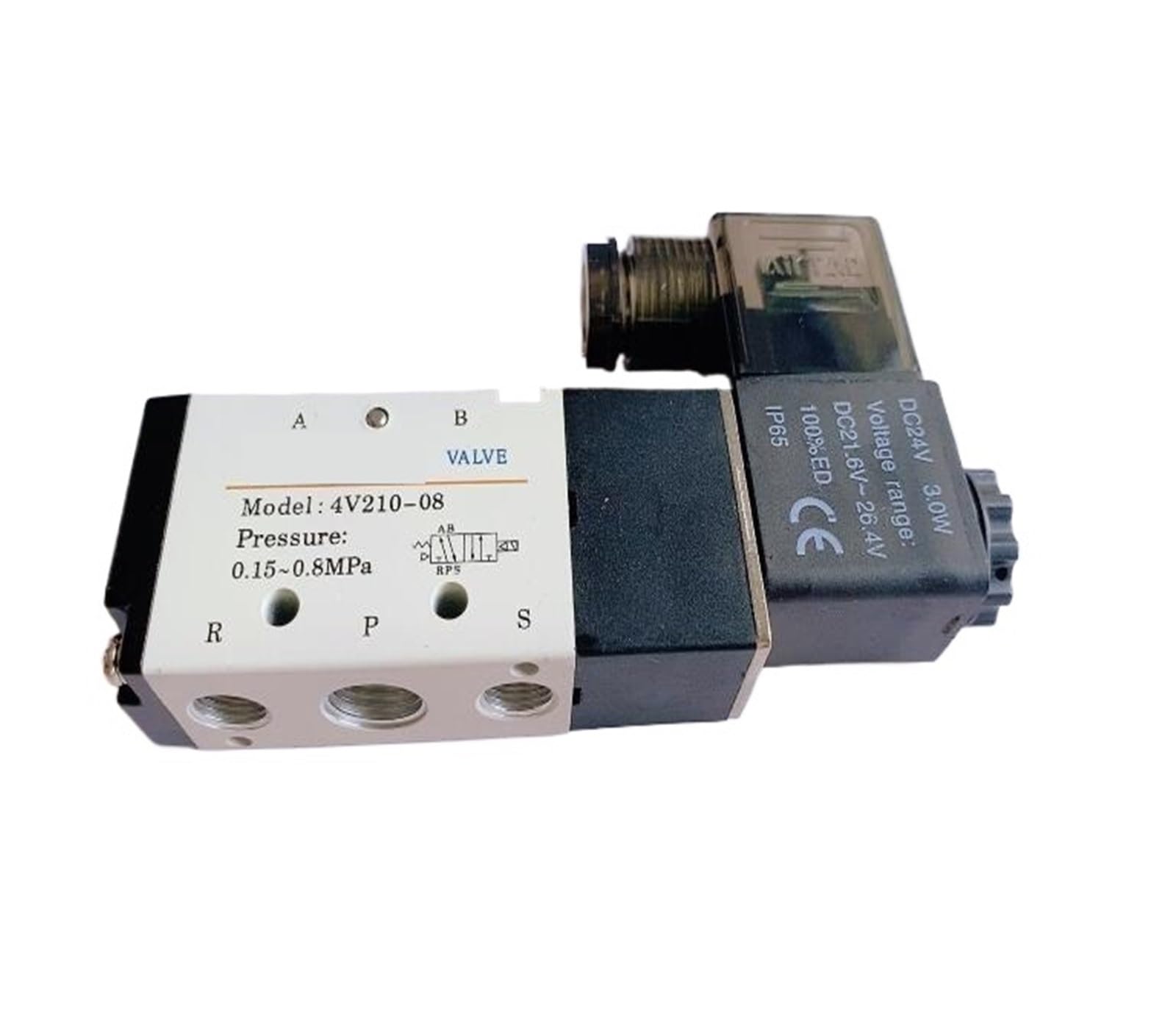 Électrovanne 4V210-08 pour optimiser vos circuits d'automatisation pneumatique en DC12V
