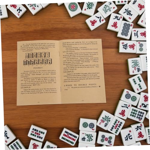 Manual de Reglas de Mahjong en Chino para Aprender miniatura 4
