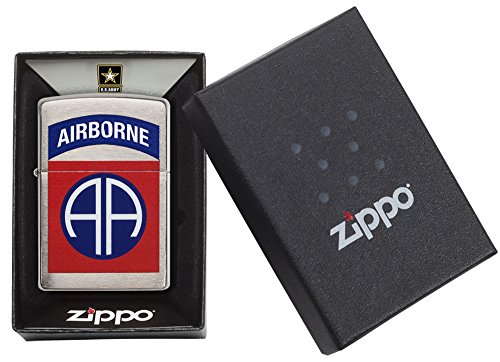 Encendedor Zippo Army Lighters Metal Chrome miniatura 5
