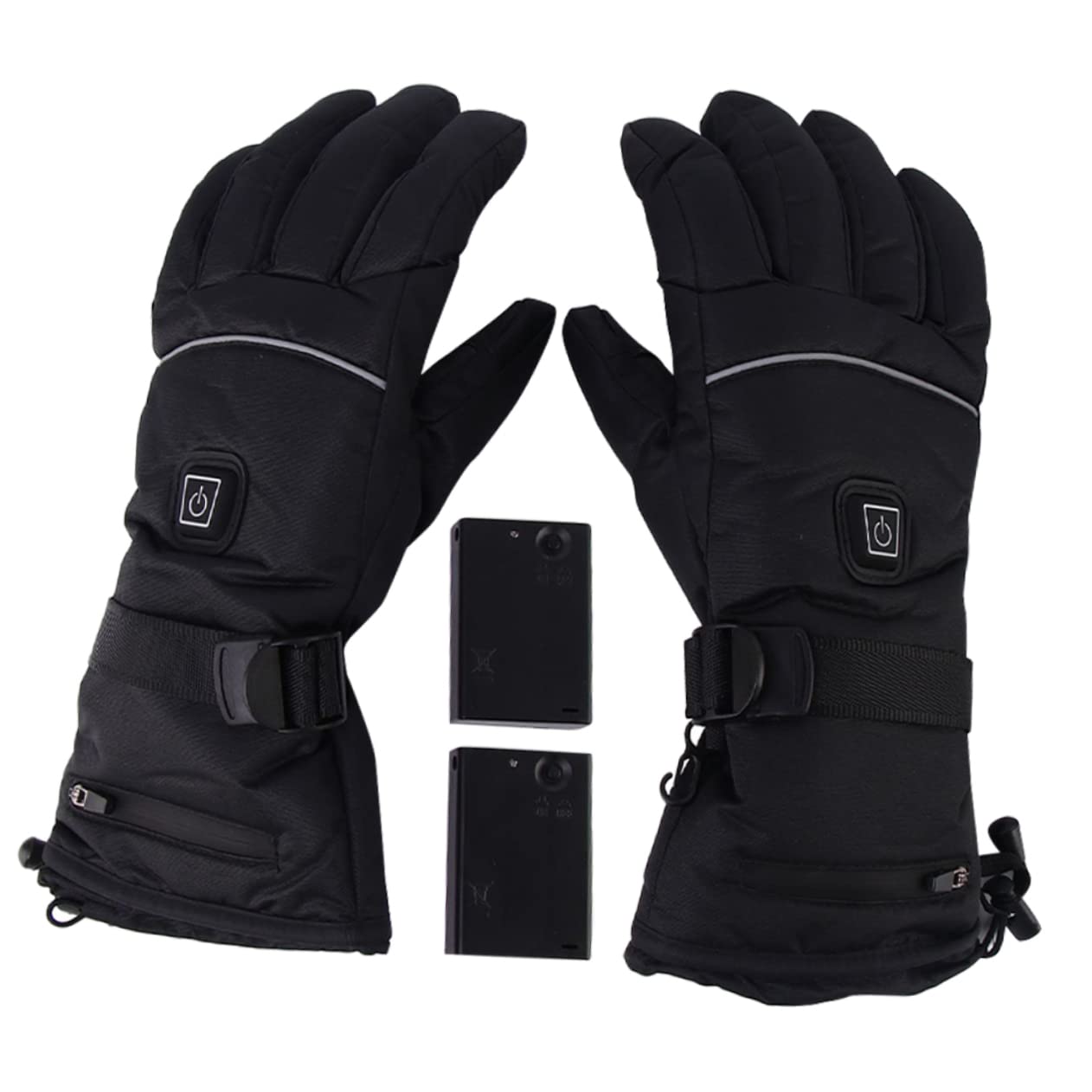 GALPADA Thermal Gloves for Men Women 3 Heat Settings Heated Gloves Touchscreen Waterproof Winter for Snowboarding Hiking Motorcycle