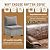 MOCHITO 7 Pieces Outdoor Patio Furniture Sets, All-Weather Sectional Sofa Grey PE Rattan Wicker Conversation Set with Glass Table and Washable Grey Cushions for Backyard,Sunroom,Garden,Porch
