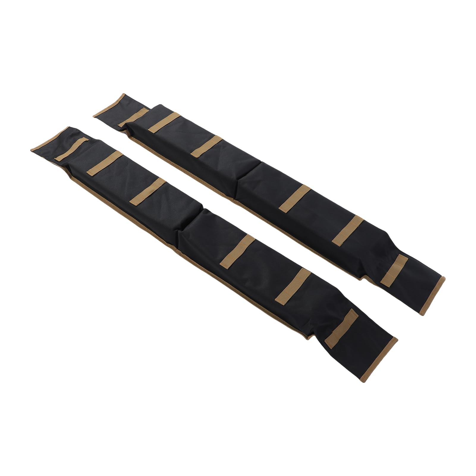 Auto Dachgepäckträger Polster, Faltbare Kajak Surfboard Trägerpolster mit 4 Gurten für SUVs Limousinen 2 oder 4 Tür Fahrzeuge