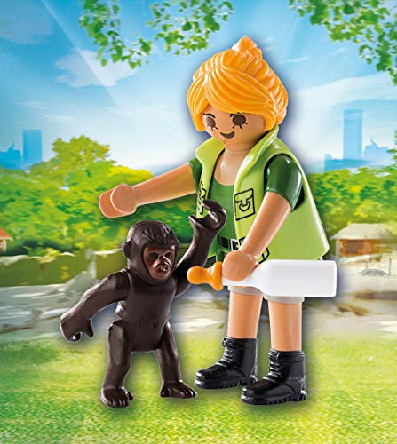 Playmobil 9074 Soigneuse Avec Bébé Gorille - vue 3