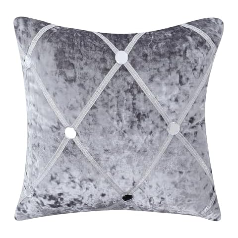 Set of 2 Luxurious Velvet Cushion Covers Cover