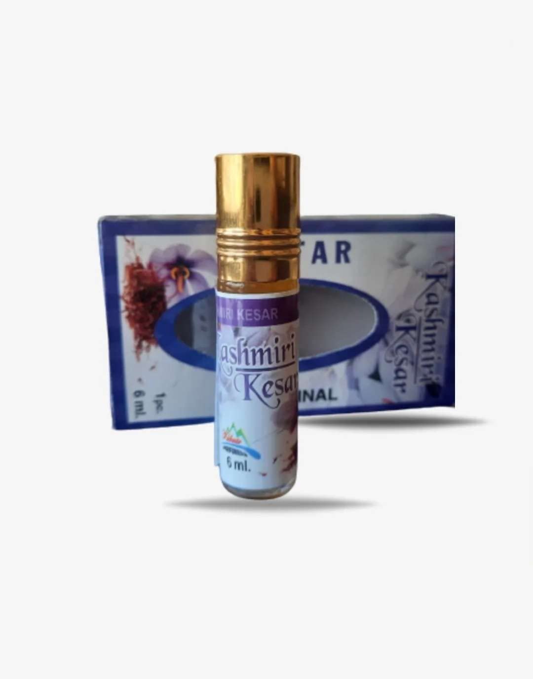 Kashmiri Saffron Attar - ORIGINAL Kashmiri Kesar Attar 6 ml