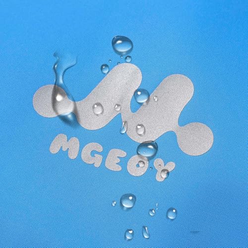 Image of MGEOY Boys Girls Rain Jacket Lightweight Waterproof Hooded Fleece Lined Raincoat Windbreakers for Kids