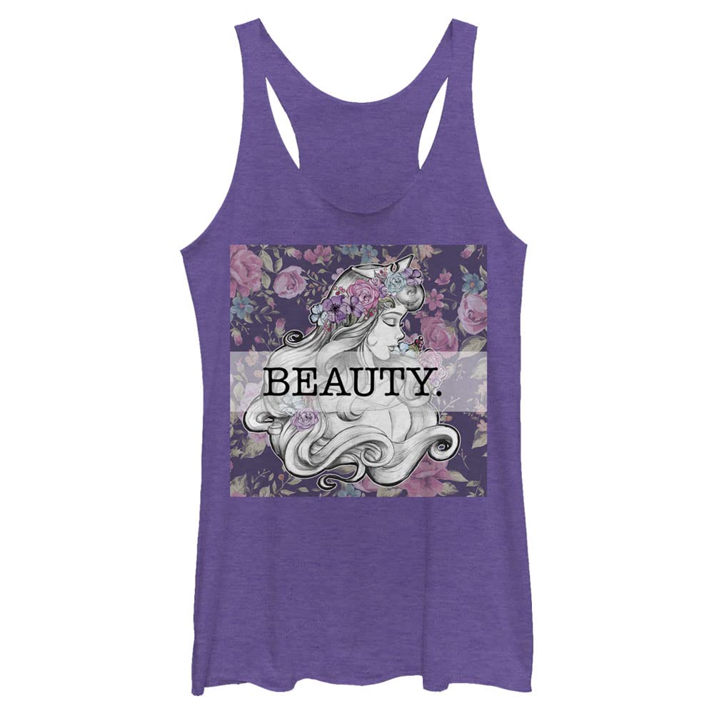 DisneyPrincesses Beauty Women's Racerback Tank Top