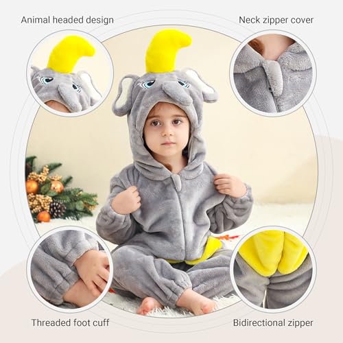 Disfraz de animal para bebé unisex 0-4T miniatura 3