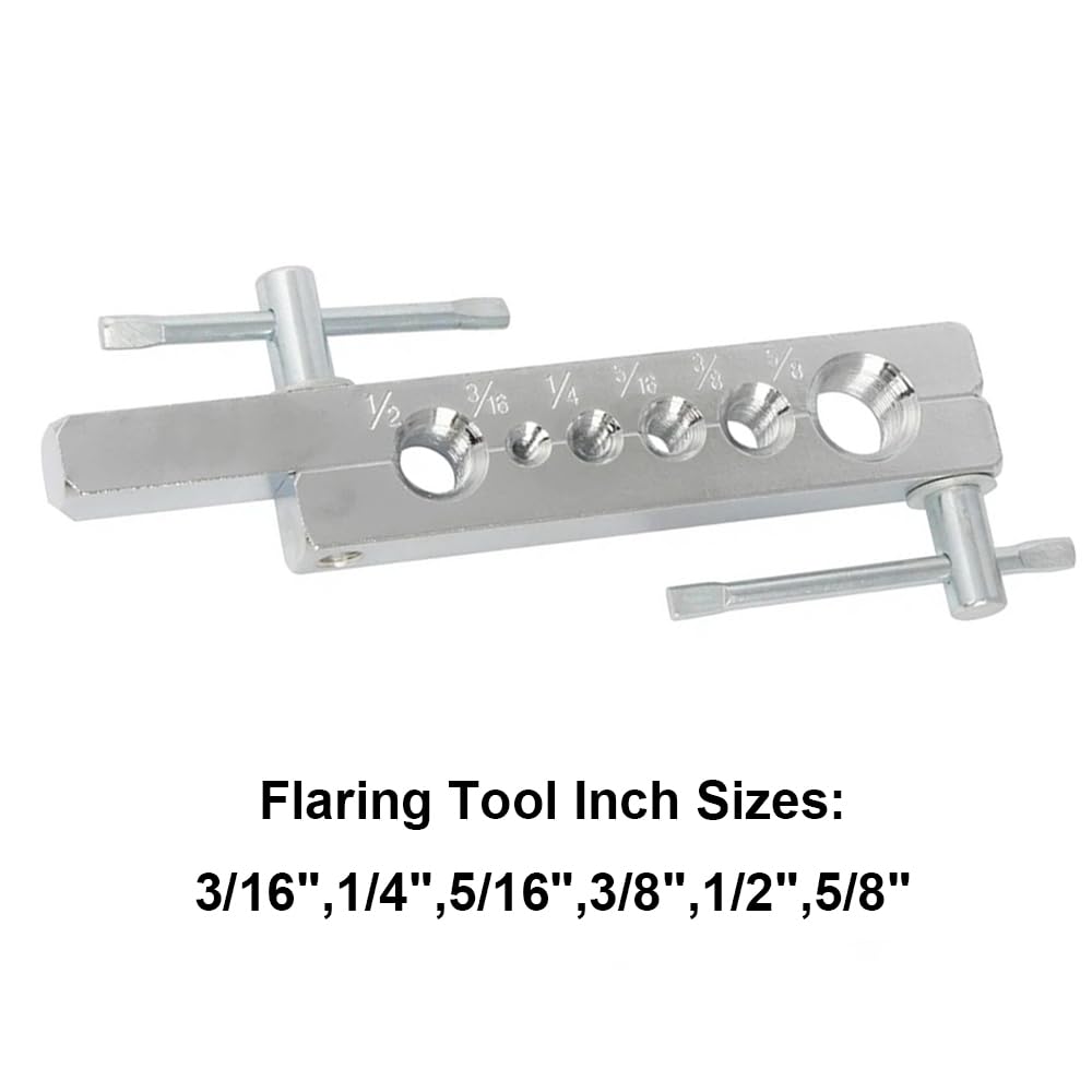 Maizoon Set svasati Cono barra 6 fori tubo 6 stampi 3/16"-5/8" Kit linea freno raffreddamento