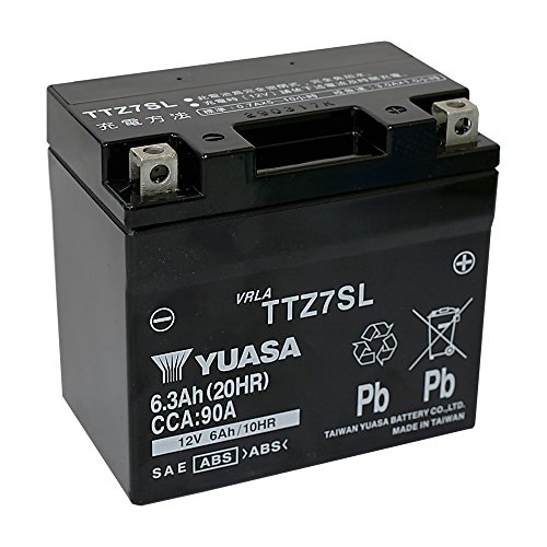 Amazon | バイク用バッテリー YUASA 台湾 ユアサ TTZ7SL (YTZ7S GT6B-3