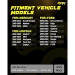Oktiger 315MHz TPMS Sensor Pre-Programmed Fit for Mustang 2007-2009, Explorer 2006-2010, Fusion 2007-2009, Crown Victoria 2006-2011, Ranger 2006-2010, Taurus 2008-2010, F150, Edge, 4PCS OE#6F2Z1A189A - Image 2