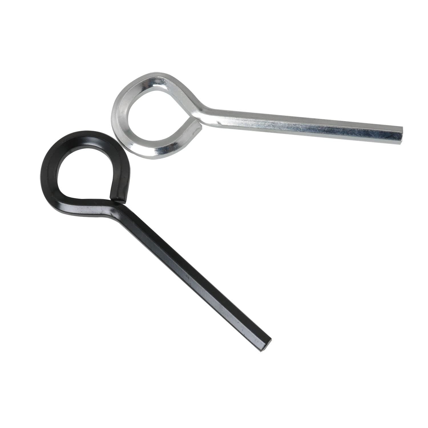 10 Stück Inbusschlüssel-Schlüsselanhänger – 5/32 Zoll, 4 Mm, Mit Schlaufe – Für Paniktüren & Sicherheit