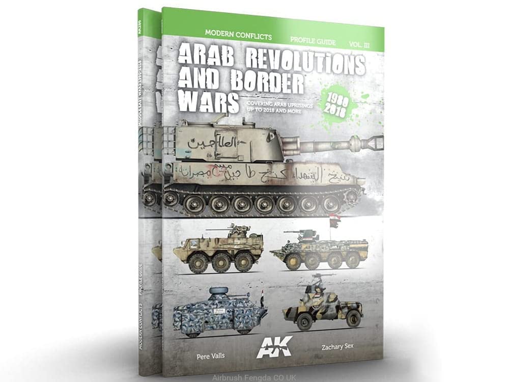 Arab Revolutions and Border Wars Vol III AK286 libro de historia militar en inglés