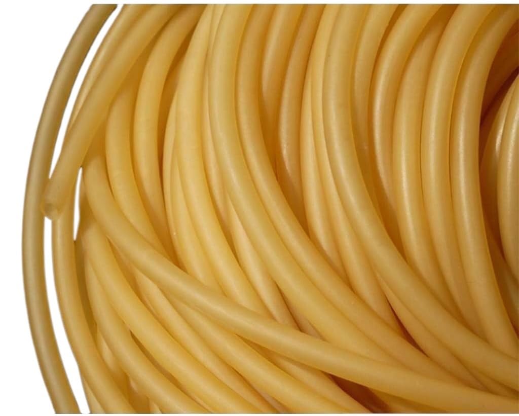 Rubber Tubing, Latex Rubber Tubing 1 Meter Multiple Sizes(3.0mm x 6mm)