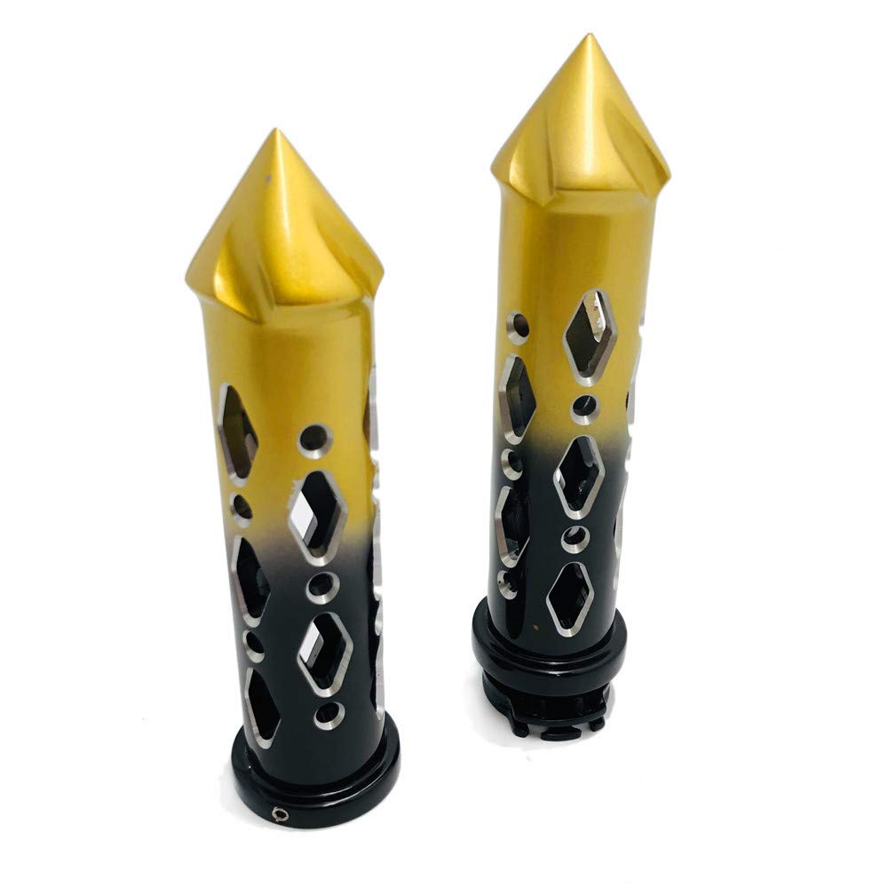 Amazon.com: HongK- Black Gold Cruiser Motorcycle 7/8