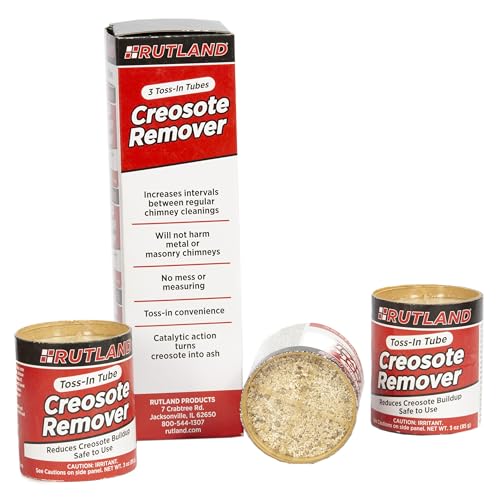 RUTLAND Creosote Remover, Toss-In Canisters for...