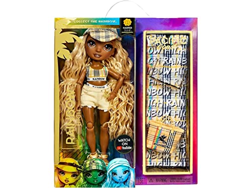 Rainbow High 578376 Pacific Coast Harper Dune- Sand (Light Yellow) Fashion Doll thumb #2