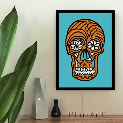 Image of BLINKART Trendy Abstract Wall Art Painting Print Design | Aesthetic Wall Decor Photo Artwork Frame Decoration Hanging For Home Bedroom Living Room Office Wall Decor | T048 | 13x10 Inches