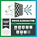 Filterbuy 12x24x1 Air Filter MERV 10 Odor & Allergy Defense with Activated Carbon (2-Pack), Electrostatic Pleated HVAC AC Furnace Filters Replacement, Made in USA (Actual Size: 11.50 x 23.50 x 0.75)