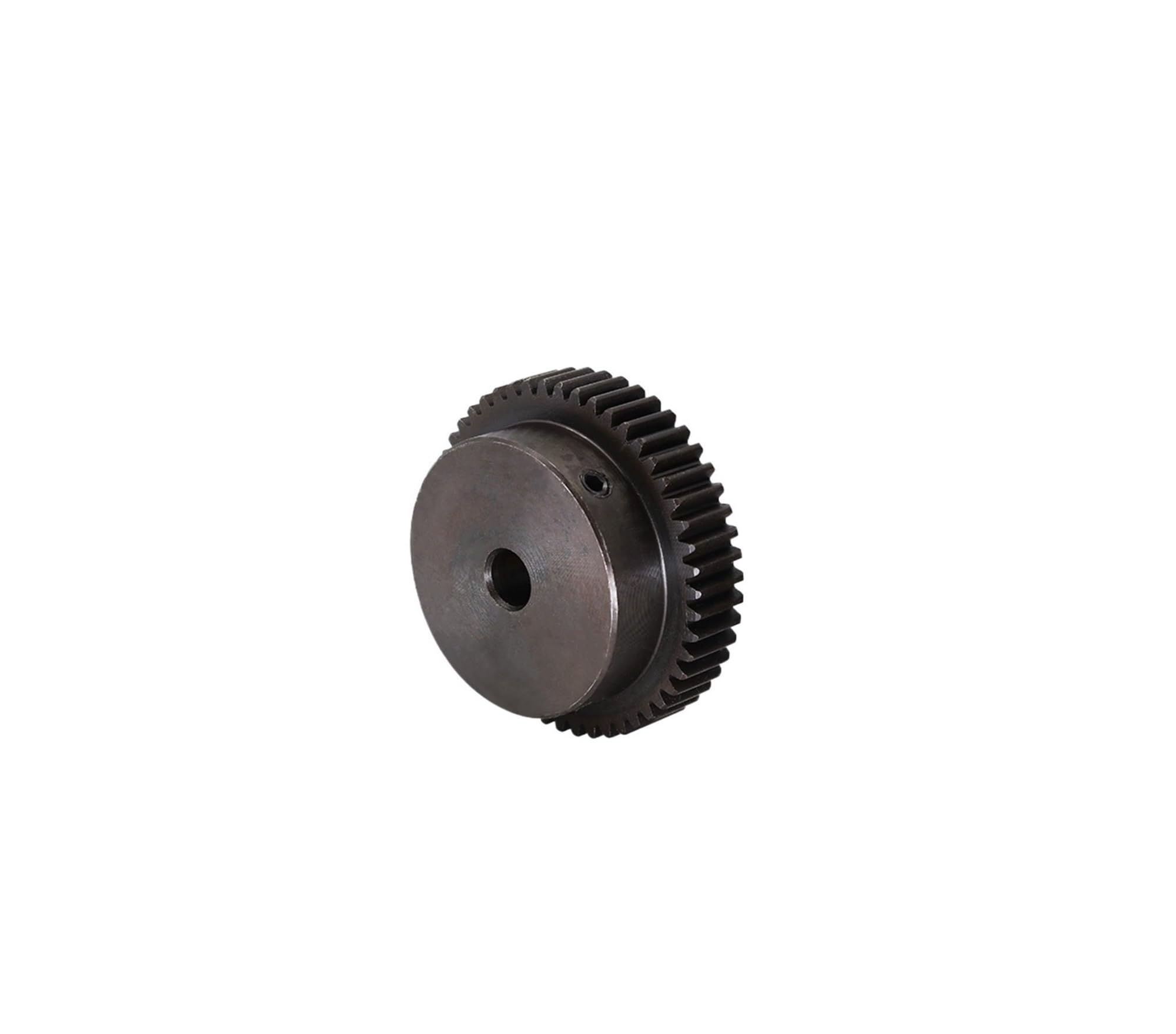 Bevel Gear Pinion Hardware Mechanical Pinion Gear 1M-54T/55T Carbon Steel High Frequency Quenching of Teeth Gear Wheel Bore 8/10/12mm(12 mm-55 Teeth)