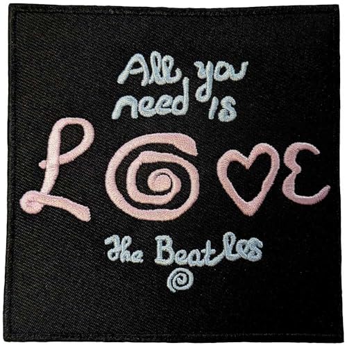 The Beatles All You Need Is Love Woven Patch Size One Size