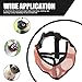 Ipetboom Breathable Adjustable Dog Muzzle for Snout Dogs Lightweight Portable Barking Prevention Mask Convenient Fit for Pet for Training and Vet Visits