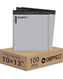 10 x 13 100pcs Shippozz Poly Mailers – Durable Shipping Envelopes with Strong Adhesive Seal, Waterproof and Tear-Resistant Design – Ideal for Clothing, Books, and Accessories