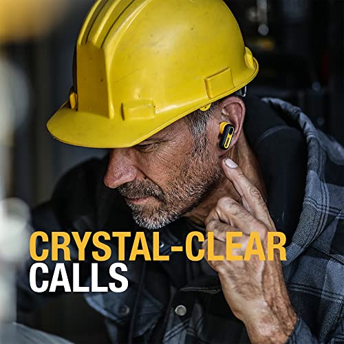 Dewalt True Wireless Bluetooth Earbuds — Tws Bluetooth Headphones — Wireless Earbuds With Type C Charging Case — Waterproof Wireless Earphones — Jobsite Pro-X1 Premium Sound For Outdoor Work #TOP2