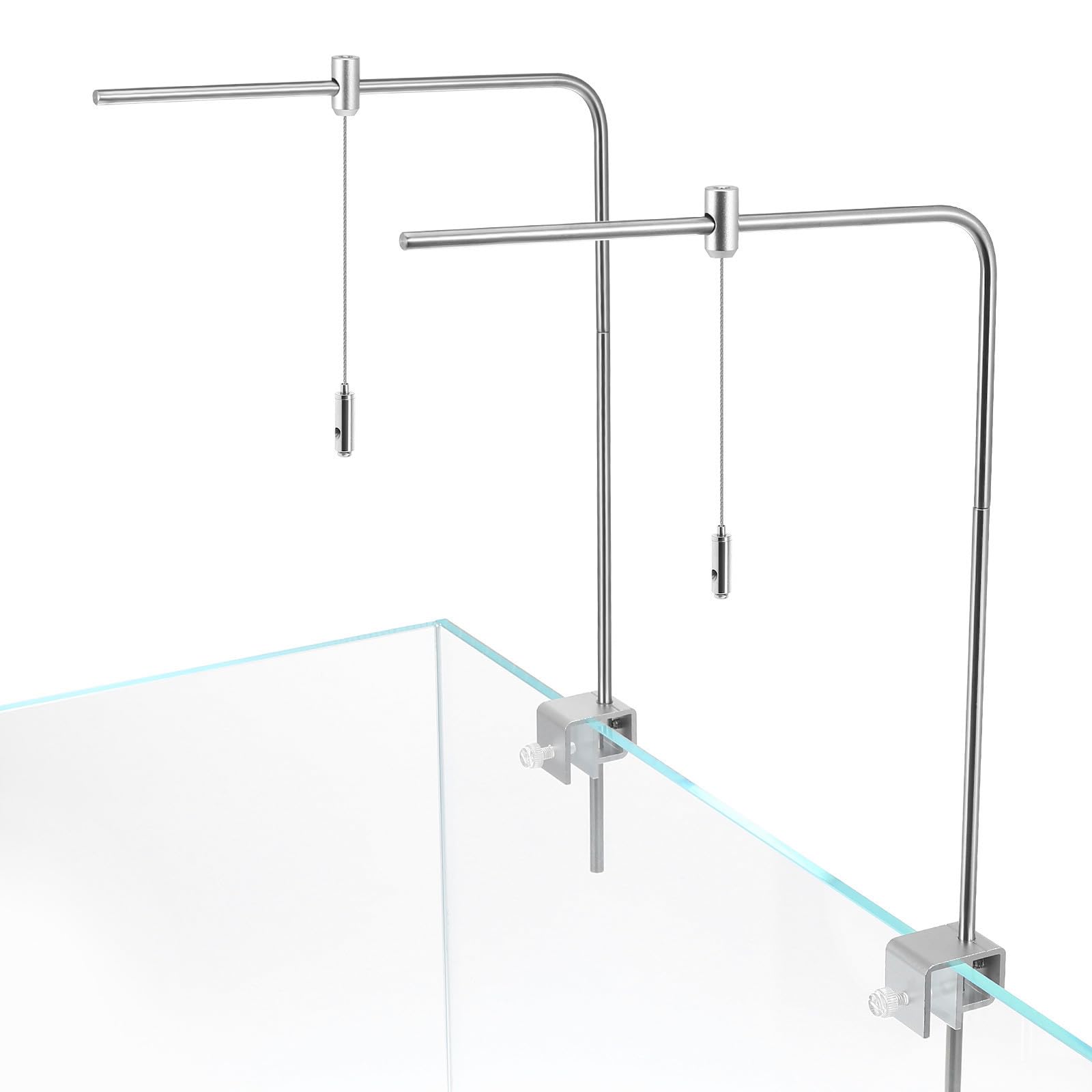 Soporte de para de Aleación Acuario de de Luces Ajustable y Resistente 1.7 Cm, para para Acuarios Adecuado