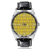 Emoji Damen Gürtel Uhr Einfache Klassische Stil Sportuhr Entworfen für Frauen Einfach und Mode