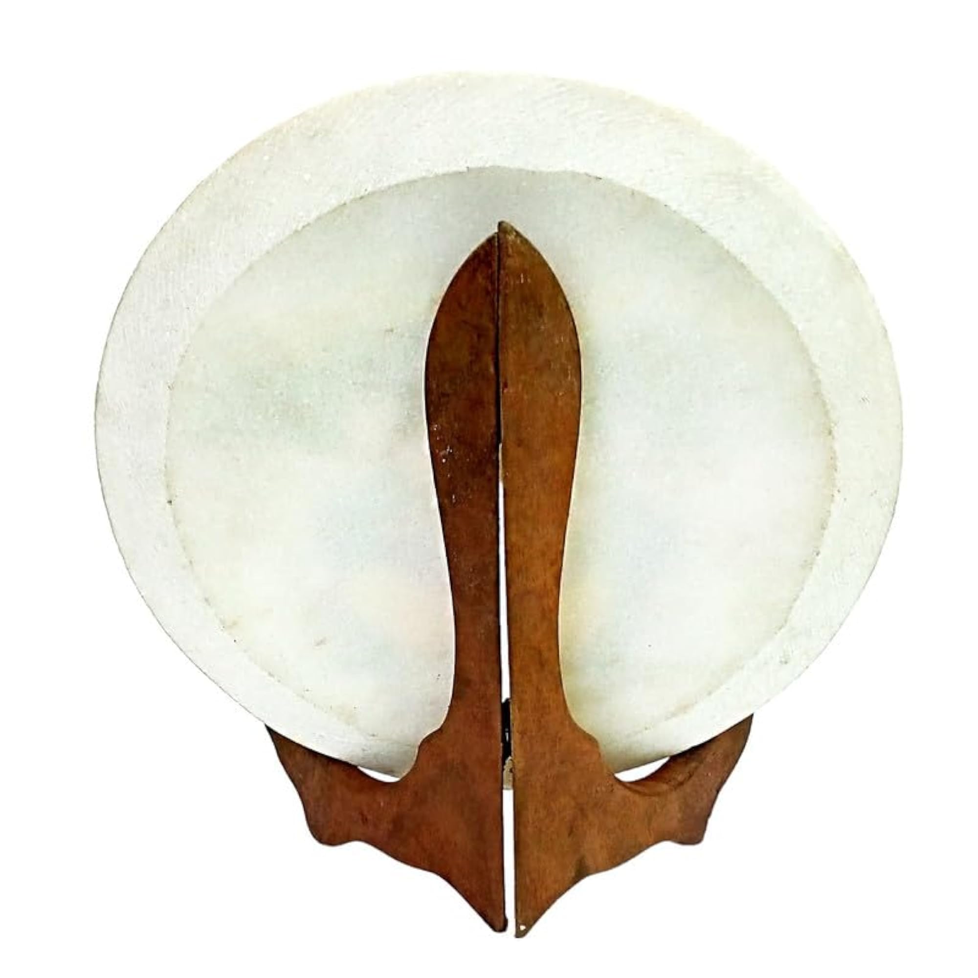 Marble Plate with Stand, Elephant Design, Decorative Showpiece