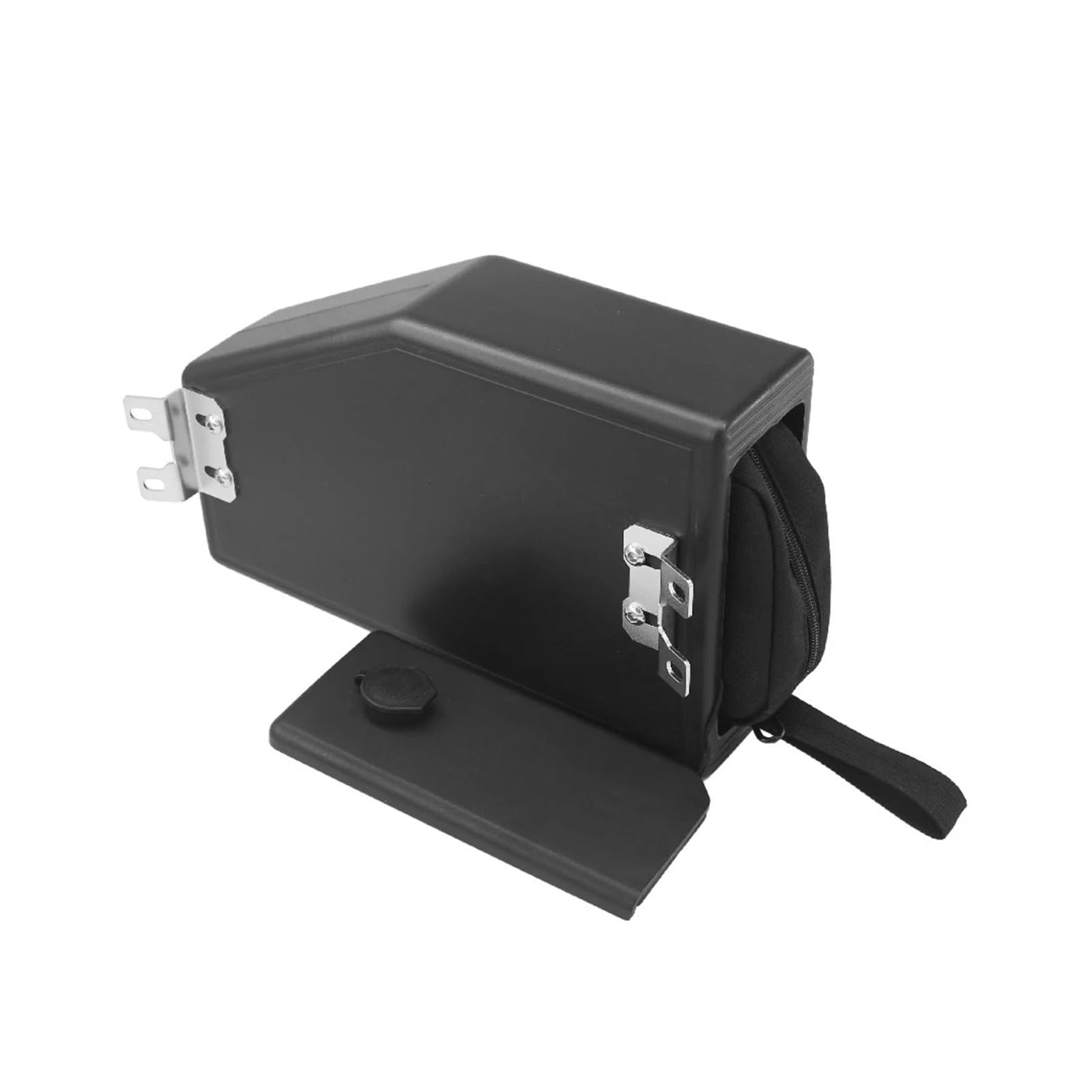 Tnbru Borsa Porta Attrezzi per Motocicletta ABS 5L Montaggio Su Sedile Nero