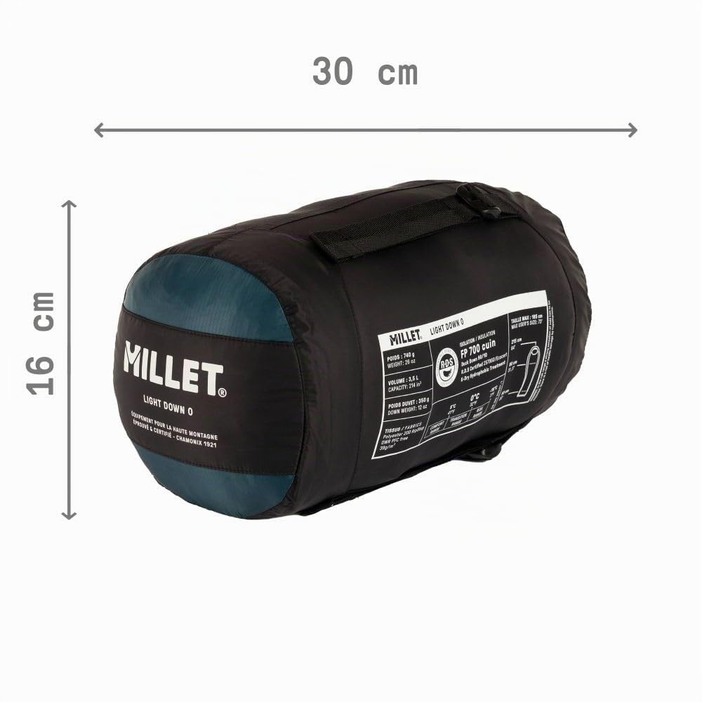 Millet Sacco a Pelo Caldo Compatto e Comfortable Light Down 0°C