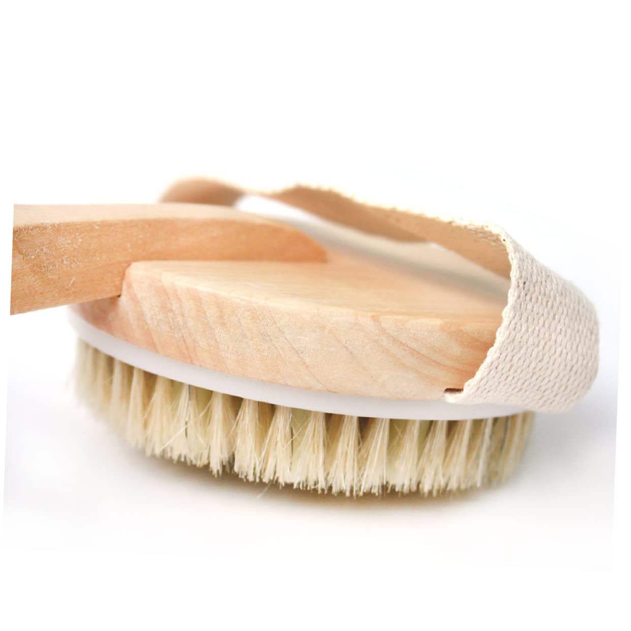 minkissy 2 Cepillos Con Mango Curvo Y Cuentas Suaves