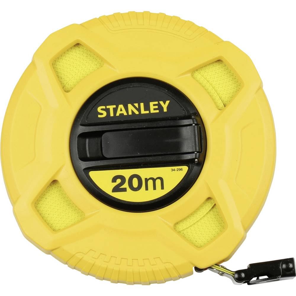 Stanley 034296 Closed Case Fibreglass Tape 20m
