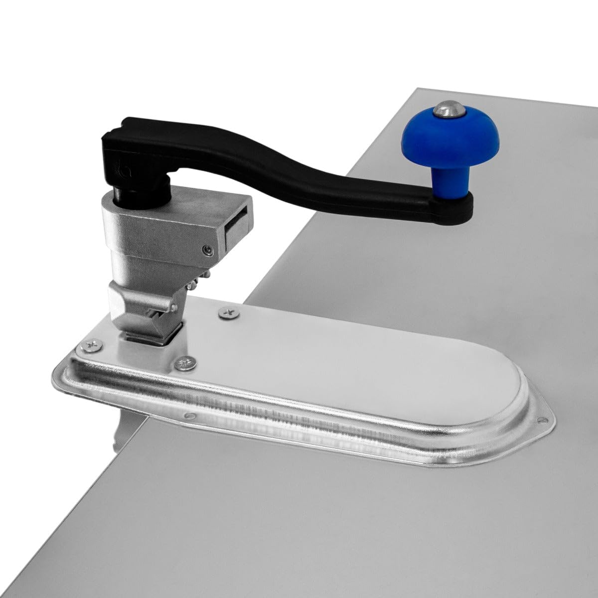 Apriscatole commerciale 50 cm in acciaio inox Grande Apri Lattina Manuale Lama Affilata Cucina Professionale Catering Ristorante Banco di Lavoro Apri Barattoli Altezza Regolabile Viti Banco GRATUITE