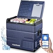 AAOBOSI Компресорна охладителна кутия 54 L,...