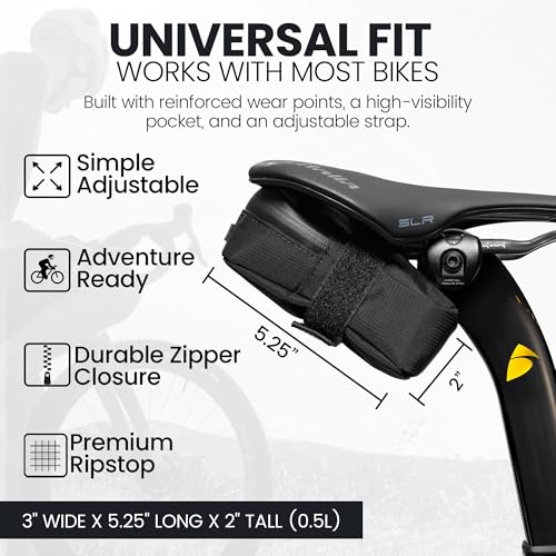 ALMSTHRE Signature Bike Saddle Bag