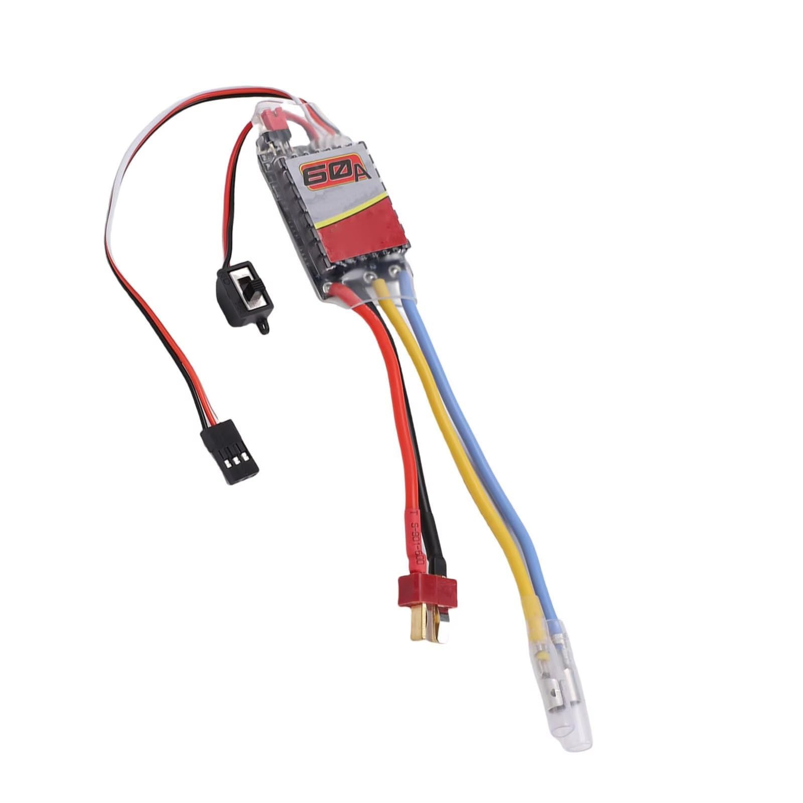 Per 540 550 380 370 Motore ESC Spazzolato 60A Regolatore Elettronico Di Velocità Con Spina T RC Auto Modificata Sostituzione Monster Truck ESC RC