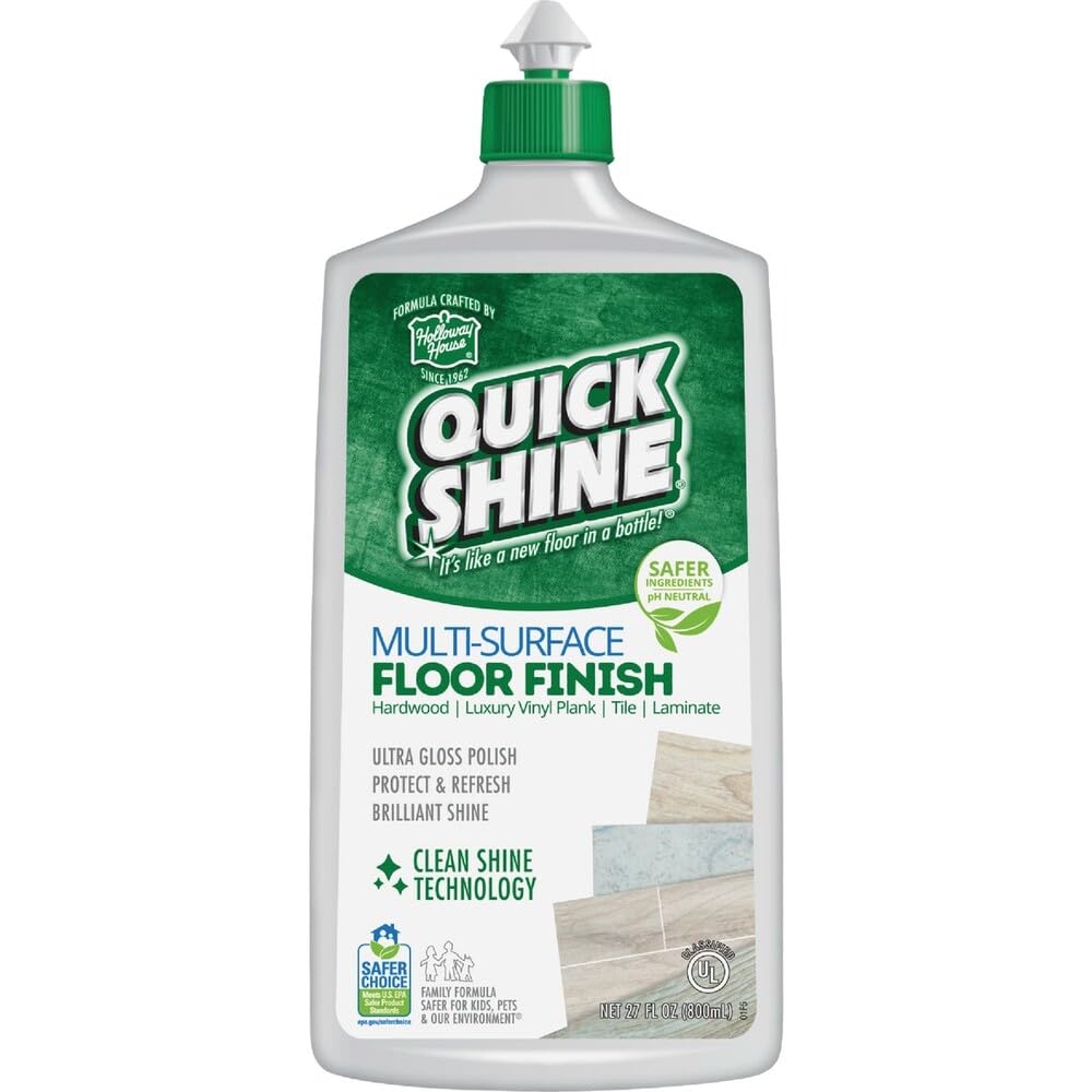 Quick Shine - Abrillantador para suelos de madera, 800 ml