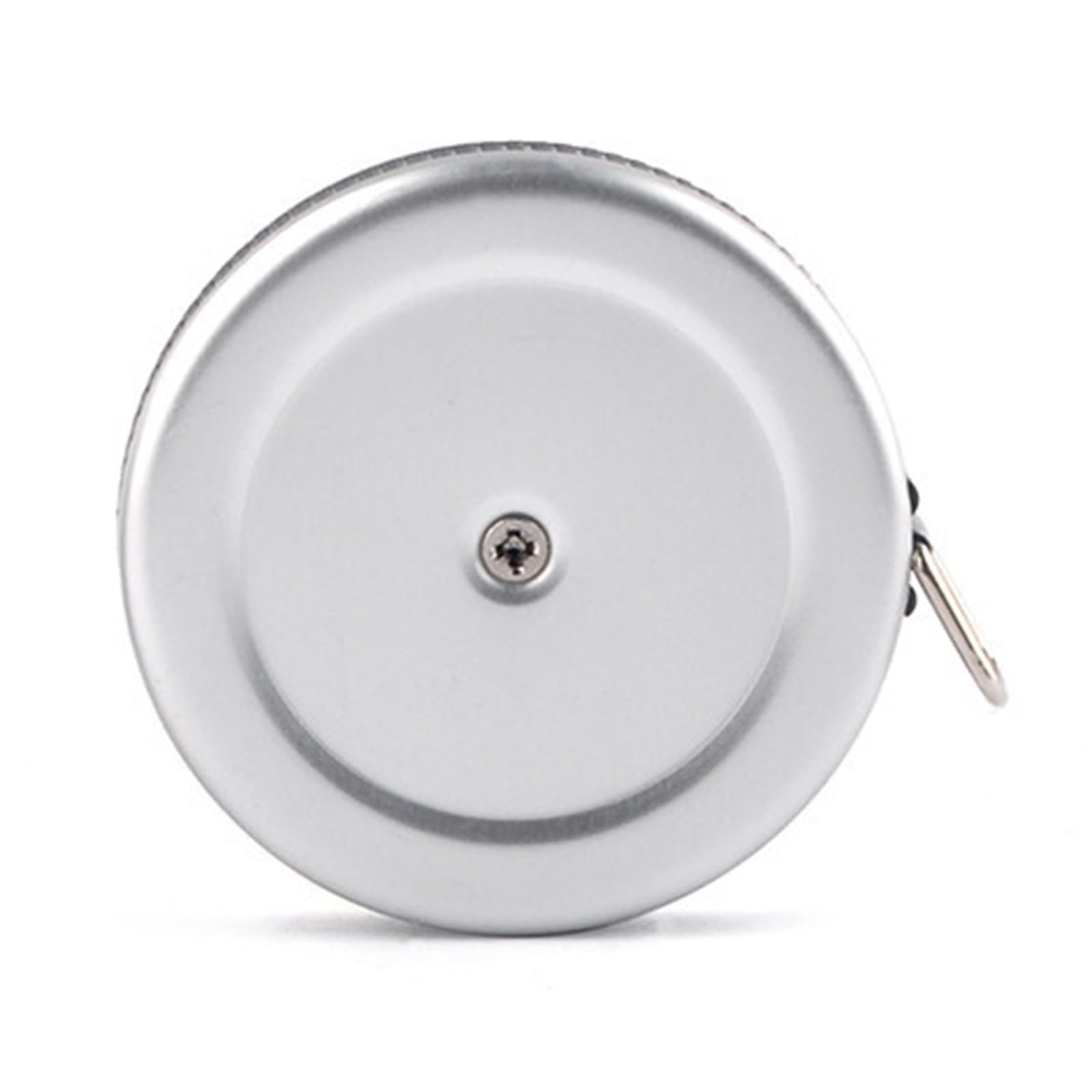 Retractable Measuring Tape Double Scale Readings Stainless Case Portable Up to 2 Meter Accurate Lightweight Tape Measure