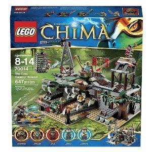 Amazon.co.jp: レゴ LEGO 70014 チーマ CHIMA ワニ族・隠れ家要塞 The 