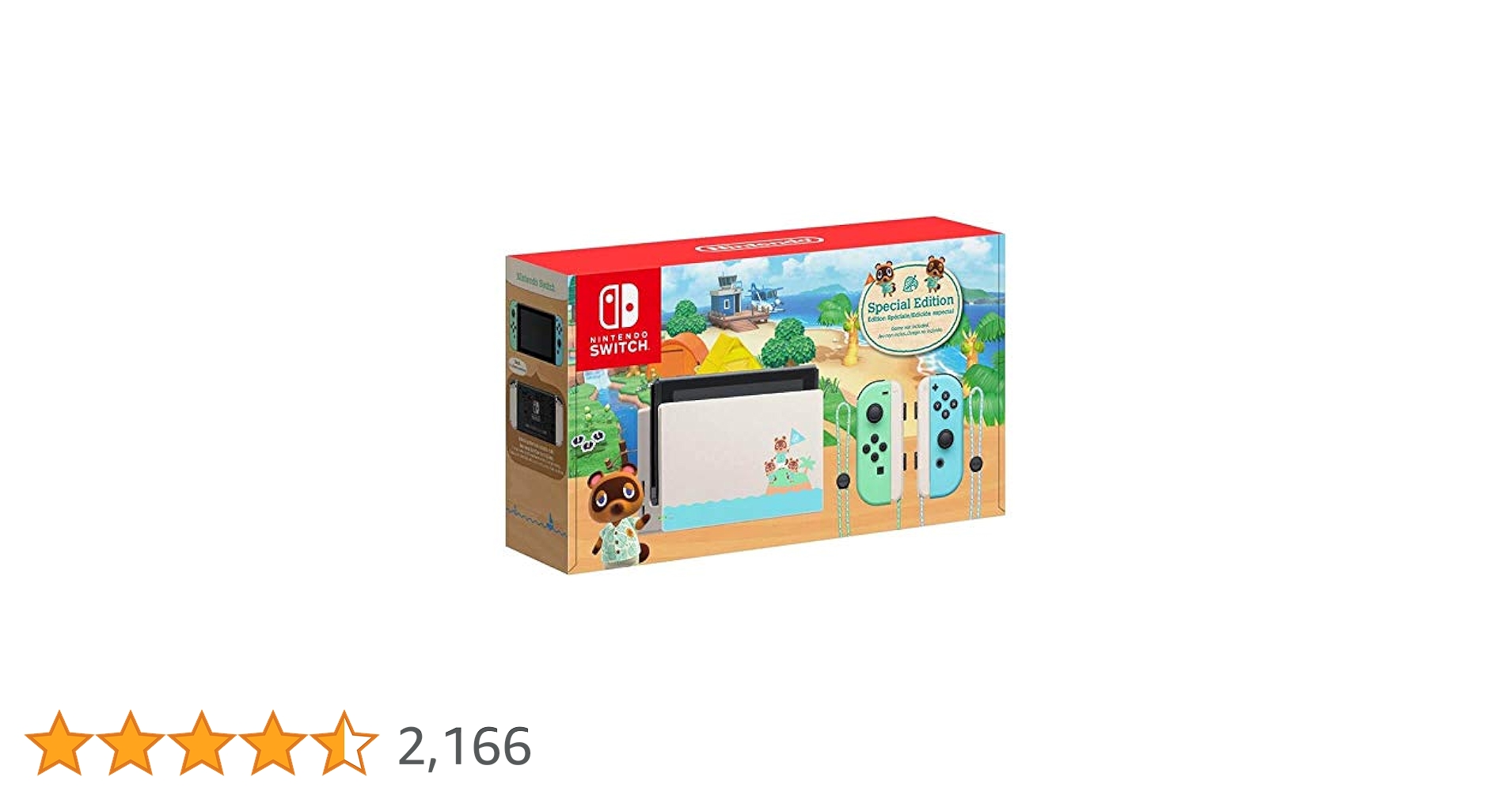Nintendo Switch ANDOU Nintendo Switch - Animal Crossing: New Horizons Edition