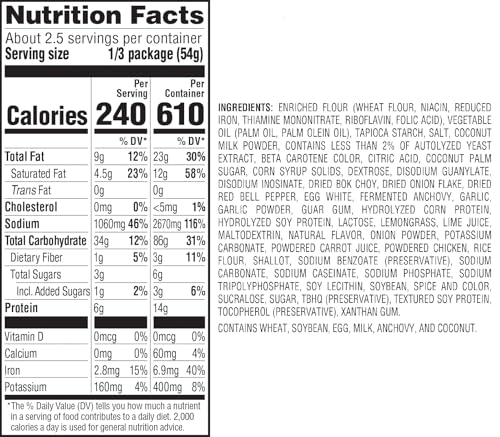 Image of Top Ramen Hot Pot Fusions Thai Coconut Curry Chicken, 4.8 Ounce (Pack of 6)