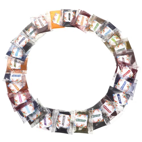 BEBEMOKO Tie Dye Supplies Kit 26 Colors Dyeing Powder Non-Fade Easy to Use for Kids Students